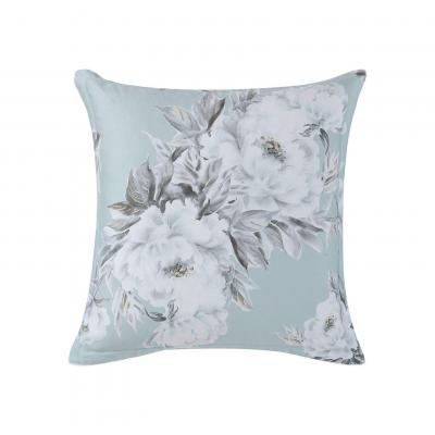 Private Collection Kinley Sage Printed Cotton Sateen European Pillowcase 65x65cm | Sage